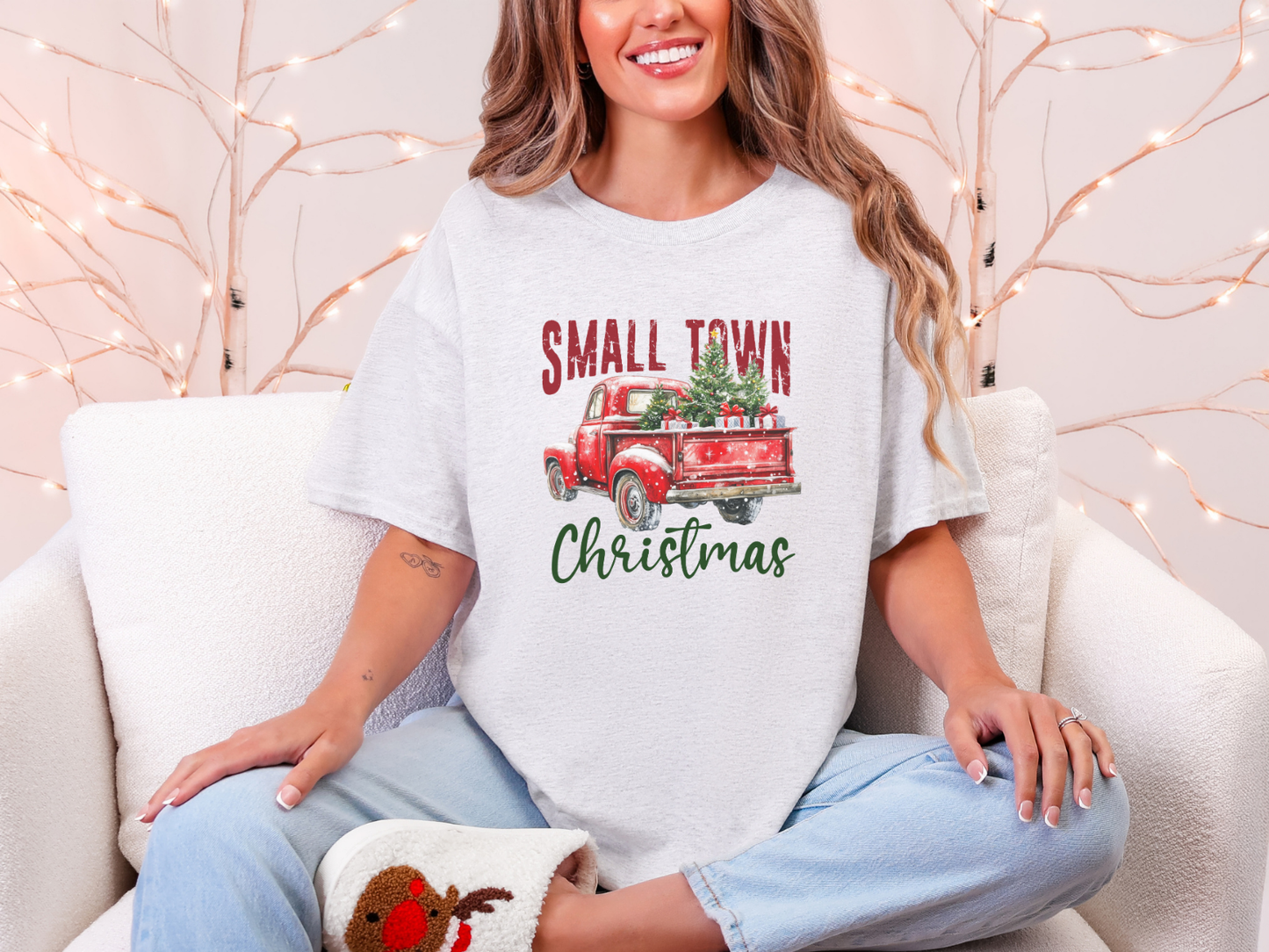 Small Town Christmas Graphic Tee