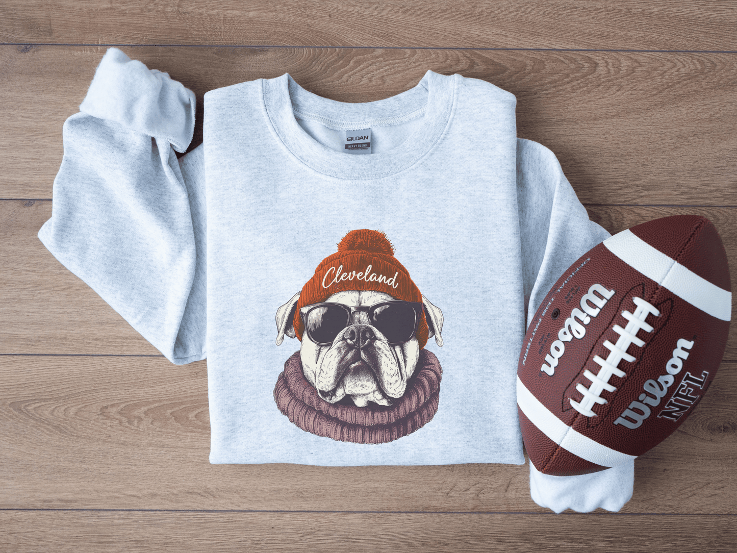 Vintage Cleveland Football Graphic Crew