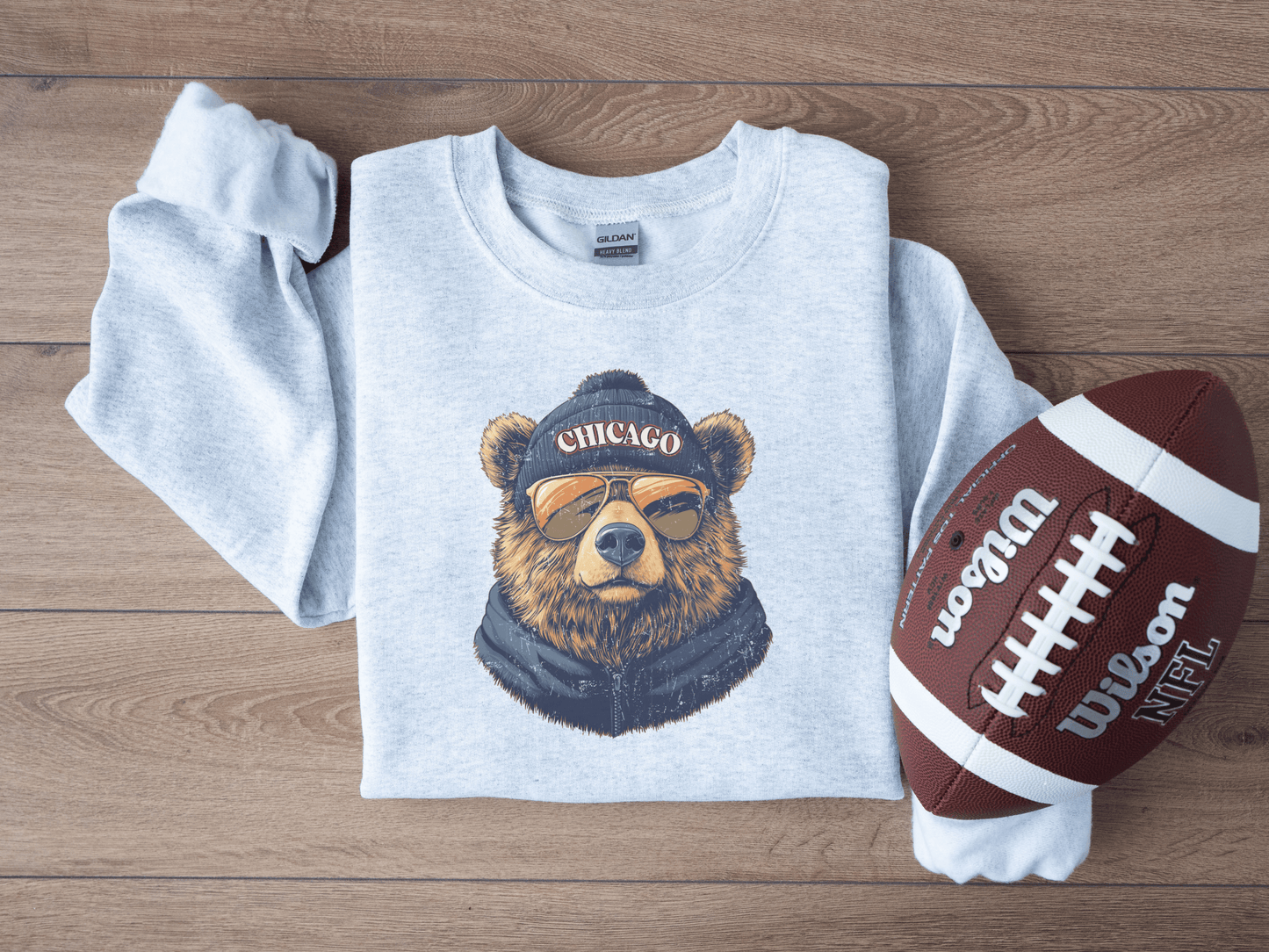 Vintage Bears Graphic Crew