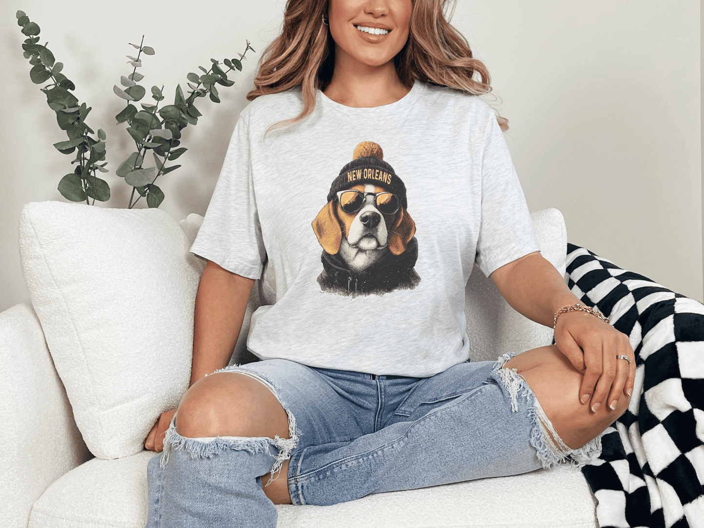 Vintage Saints Football Graphic Tee