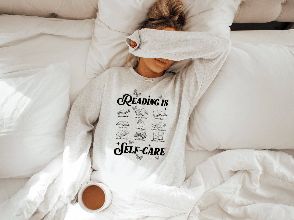 Reading Is Self Care Graphic Crew