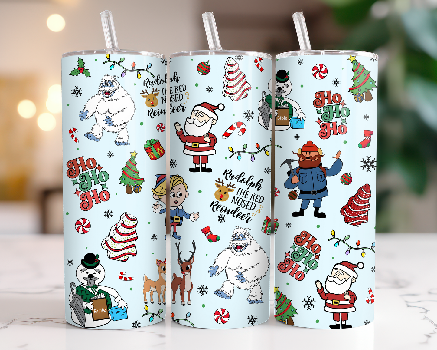 Rudolph & Friends Tumbler