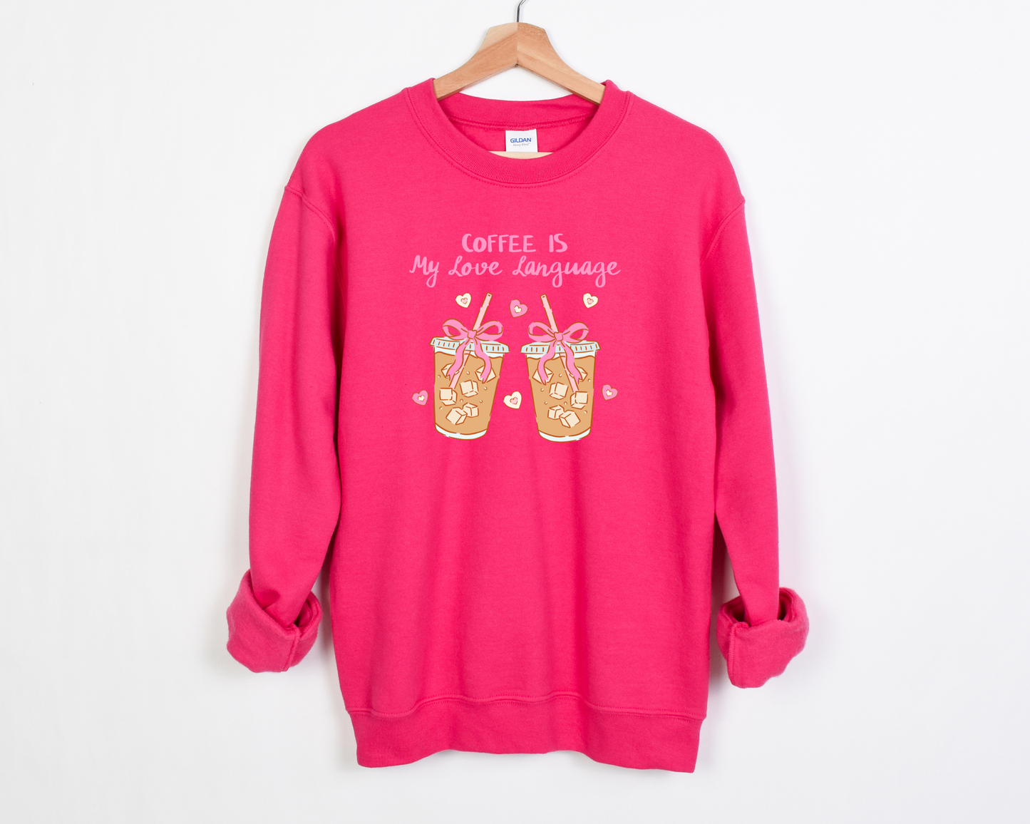 Coffee Is My Love Language Graphic Sweatshirt
