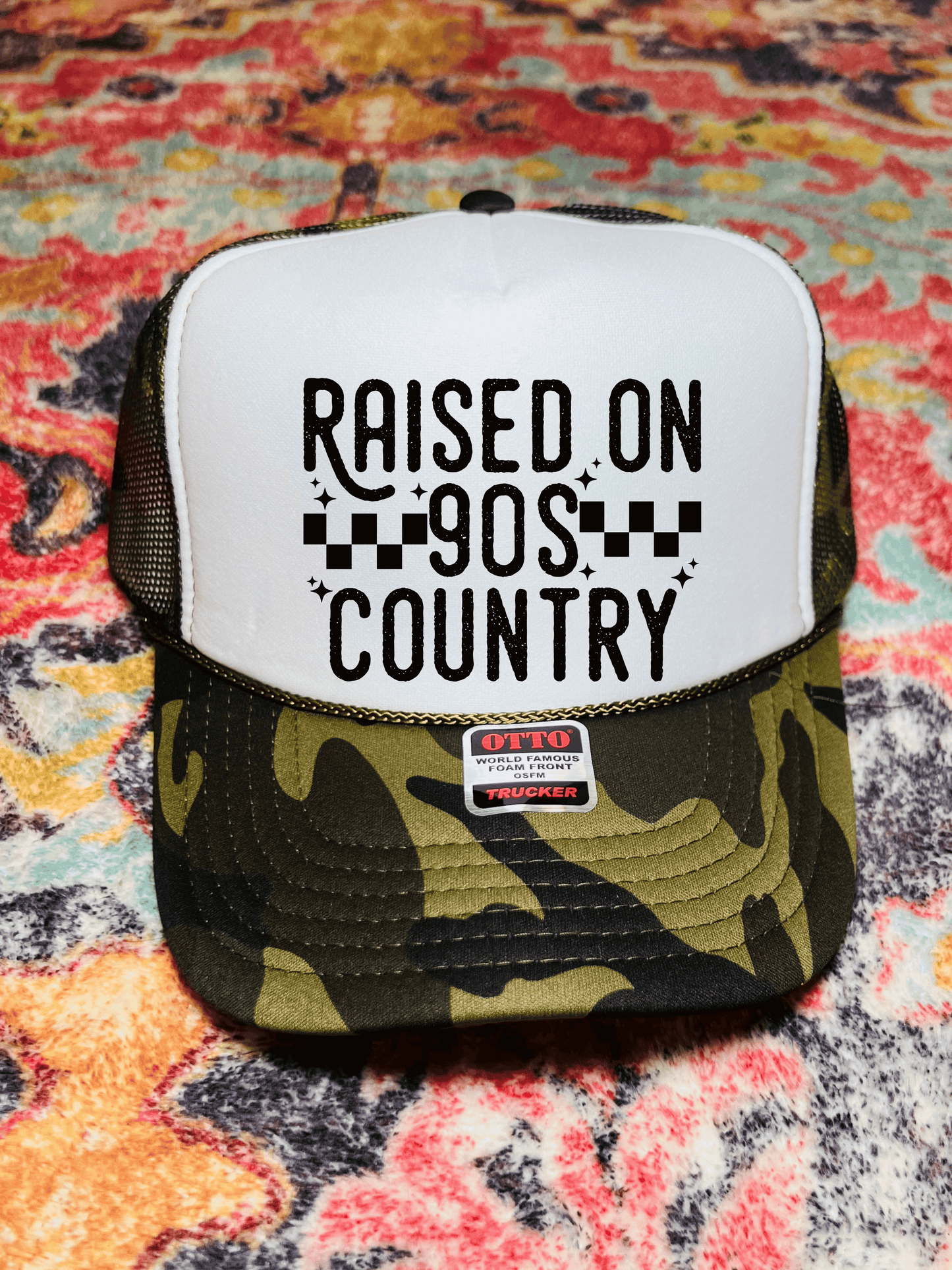 Raised on 90s country trucker hat
