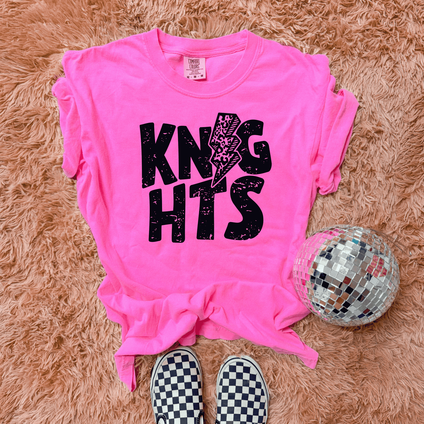 Knights Checkered Bolt Graphic Tee