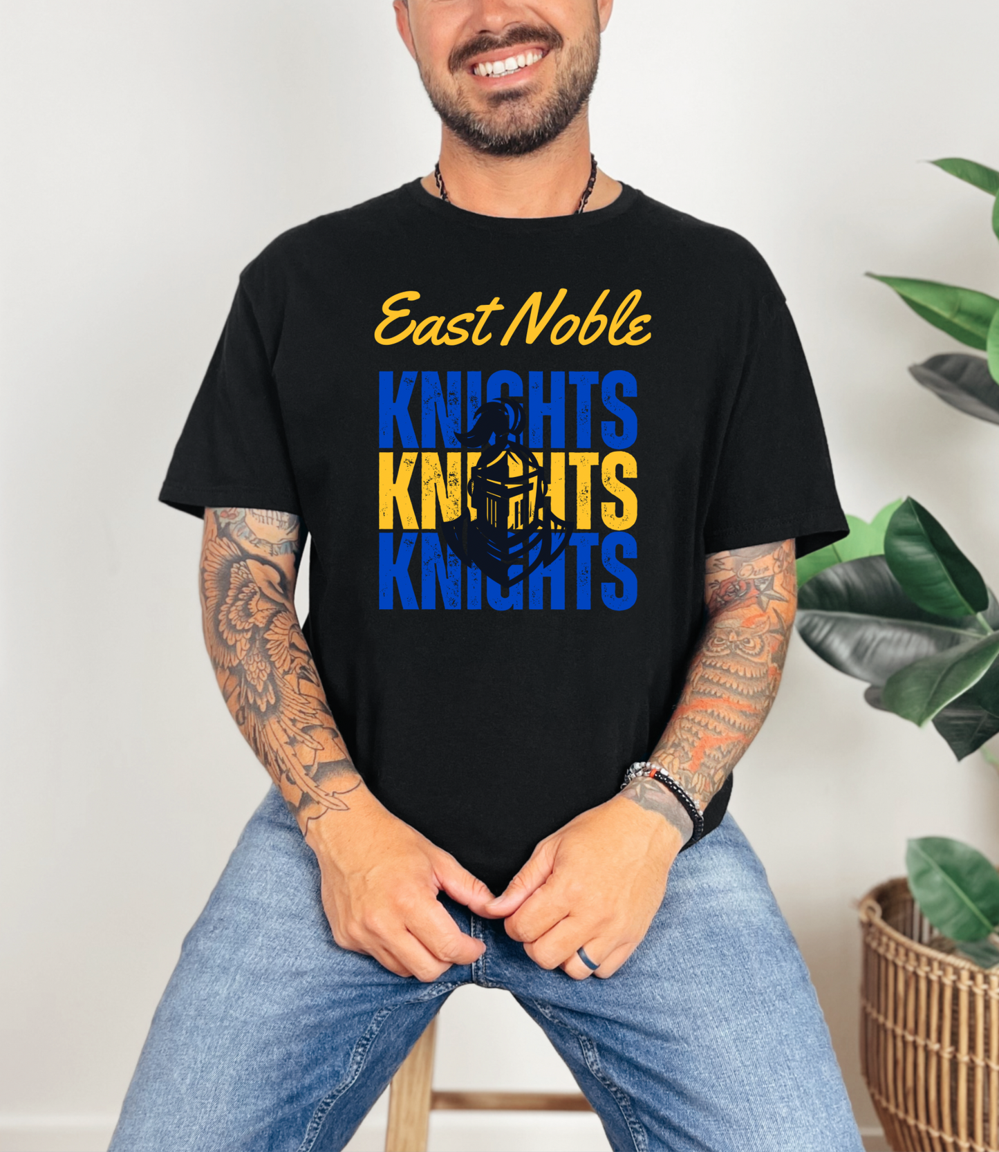 East Noble Knights Sweatshirt or Tee