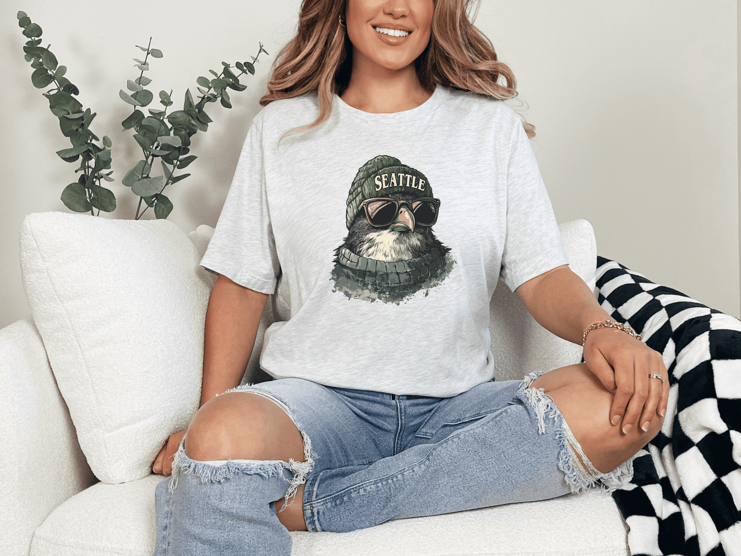 Vintage Seattle Football Graphic Tee