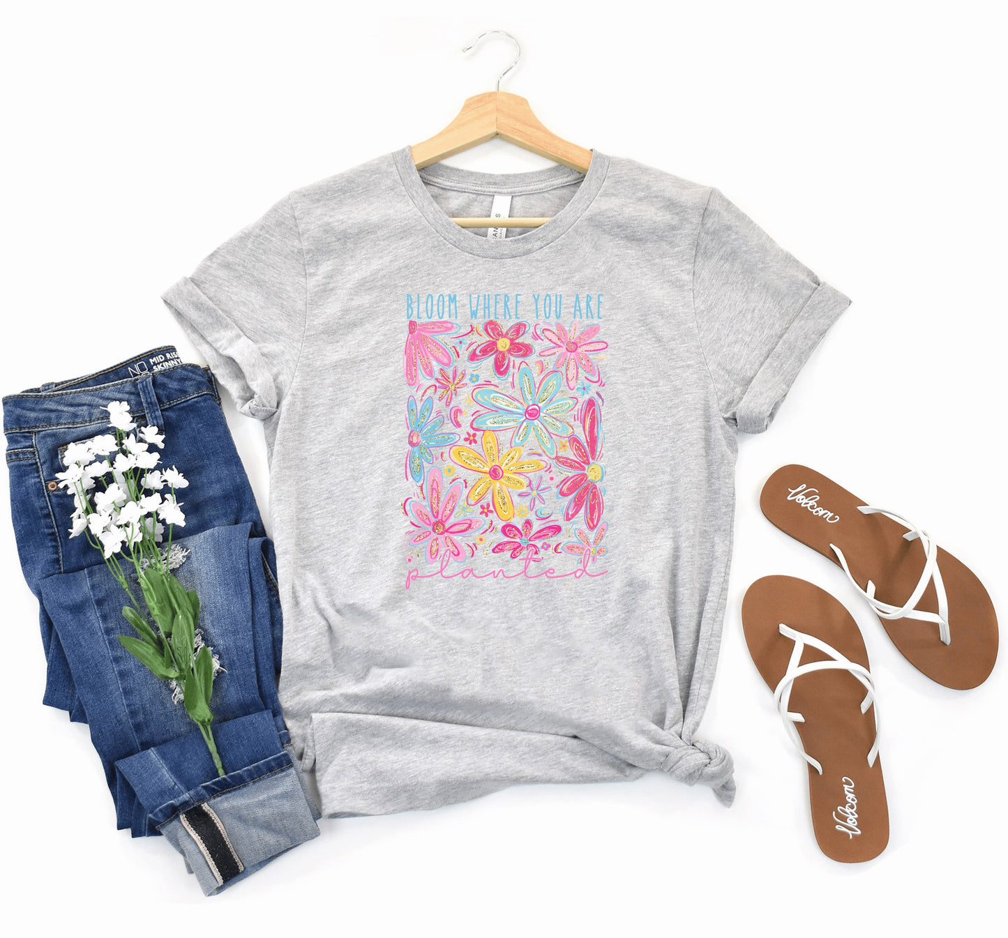 Bloom Where You Are Graphic Tee