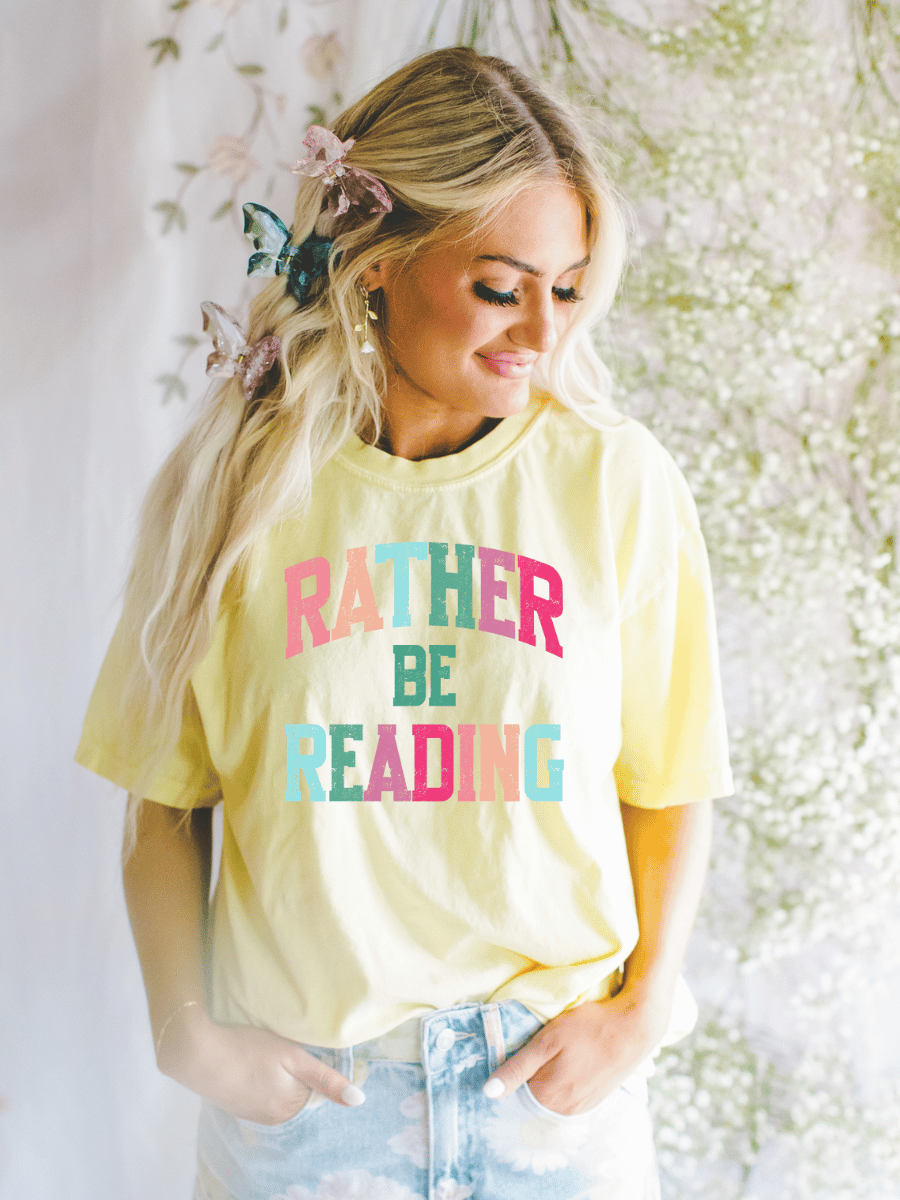 Rather Be Reading Graphic Tee