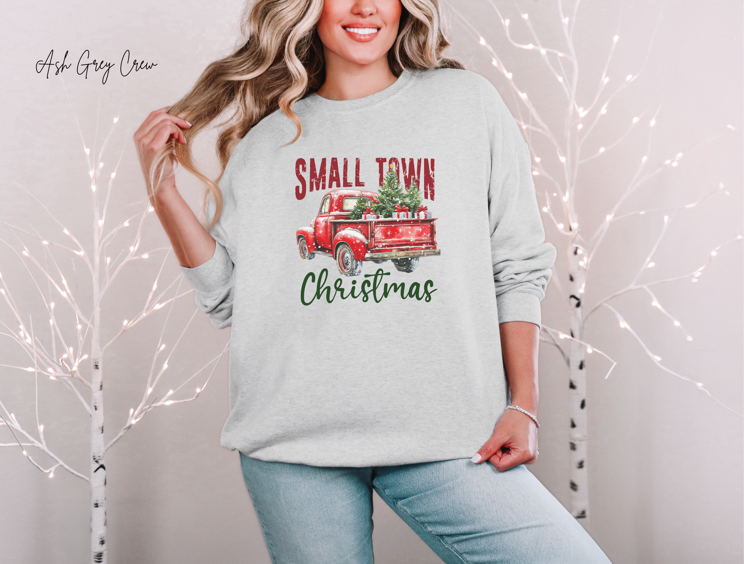 Small Town Christmas Graphic Sweatshirt