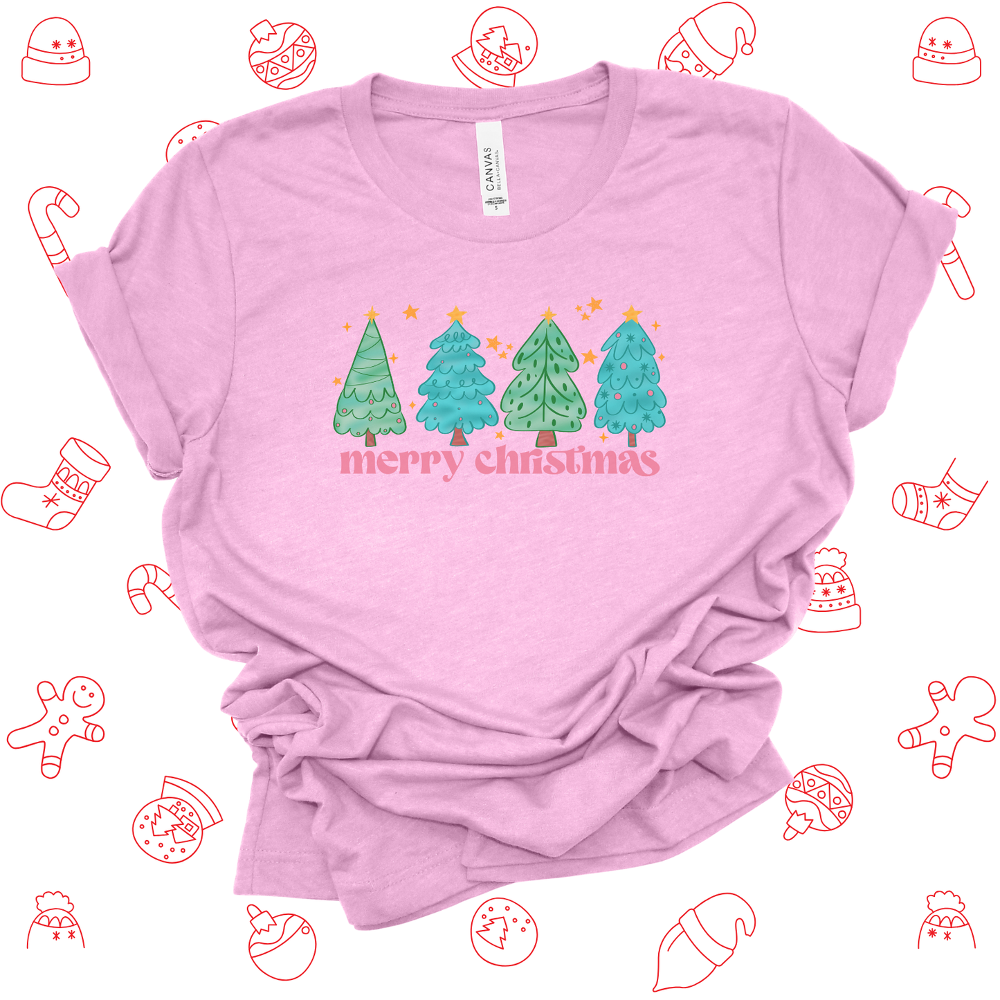 Retro Merry Graphic Tee