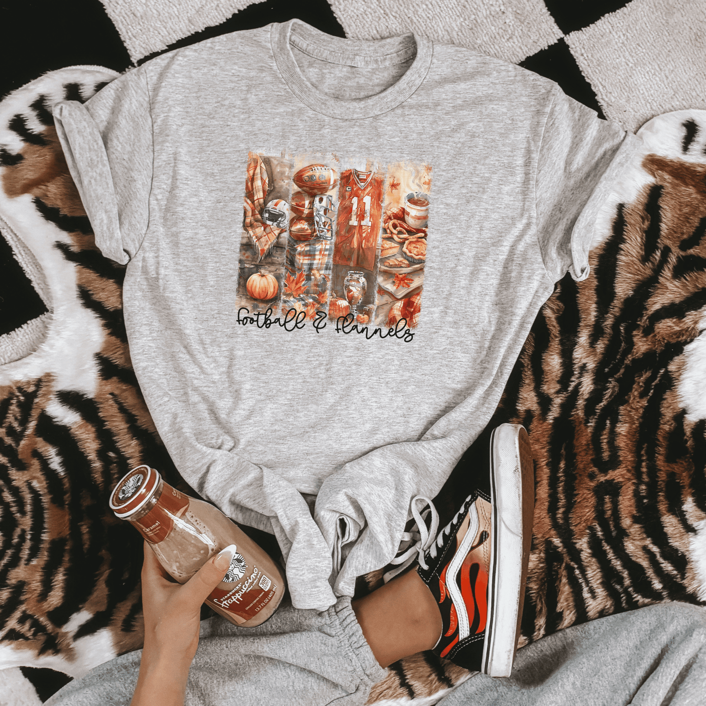 Football & Flannels Graphic Tee