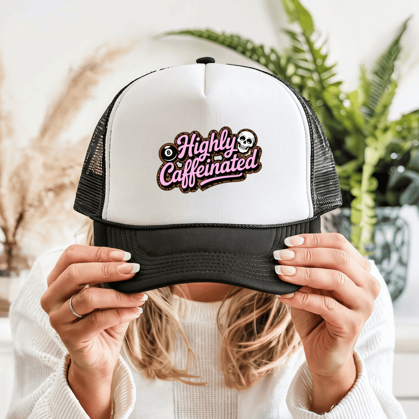 Highly Caffeinated Trucker Hat