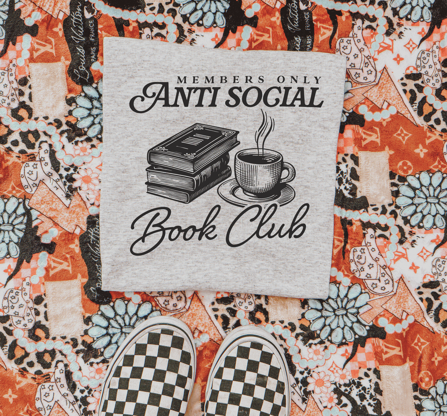Anti Social Book Club Graphic tee