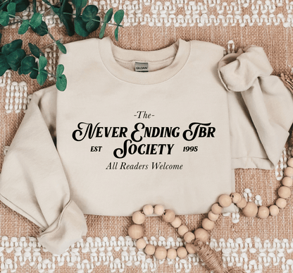 Never Ending TBR Graphic Crew