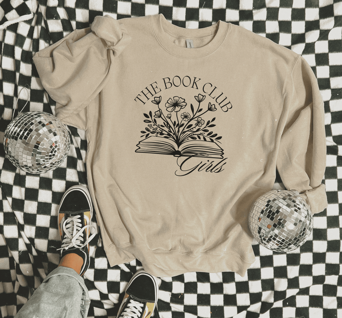 The Book Club Girls Graphic Crew