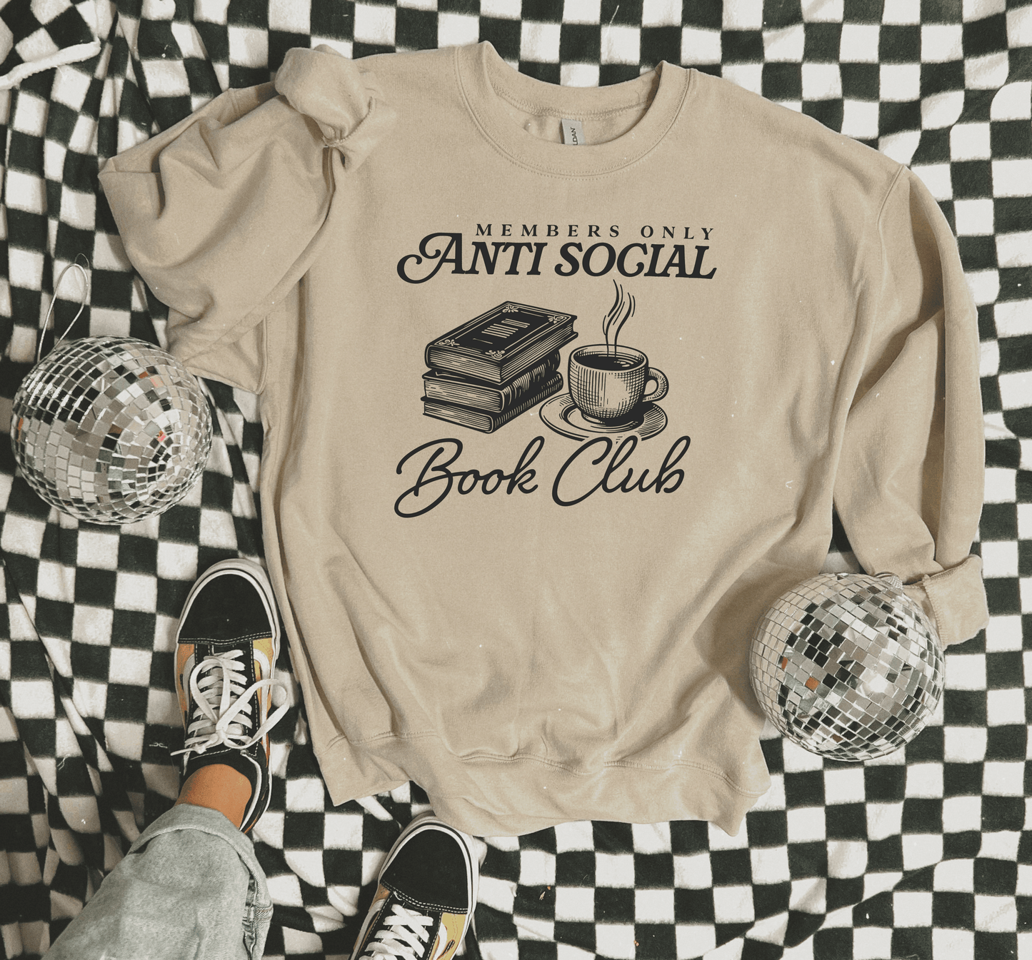 Anti Social Book Club Graphic Crew