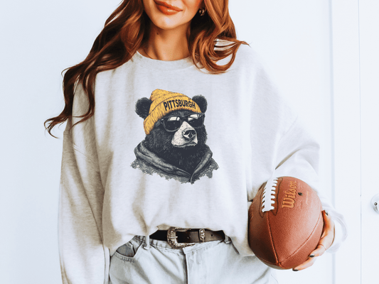 Vintage Pittsburgh Football Graphic Crew