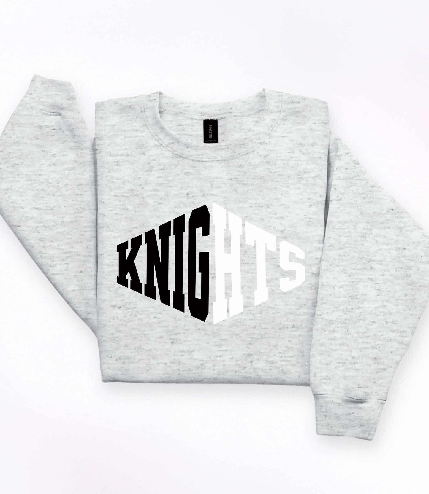 3D Knights Graphic Sweatshirt