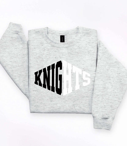 3D Knights Graphic Sweatshirt