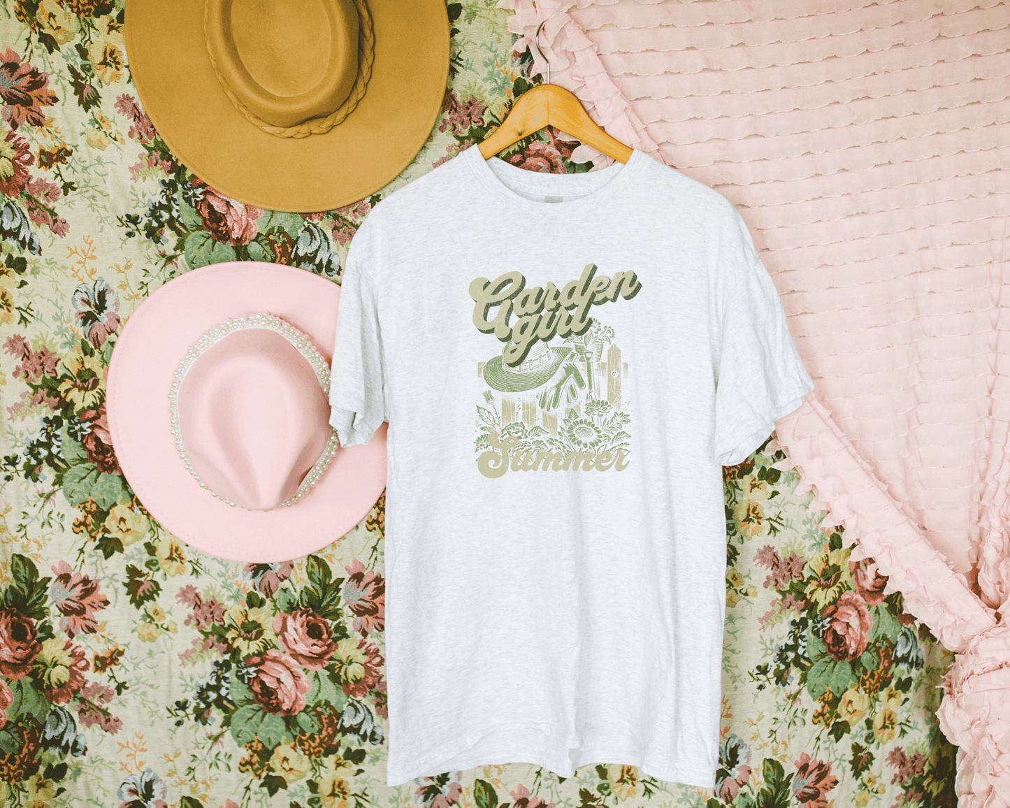 Garden Girl Summer Graphic Tee