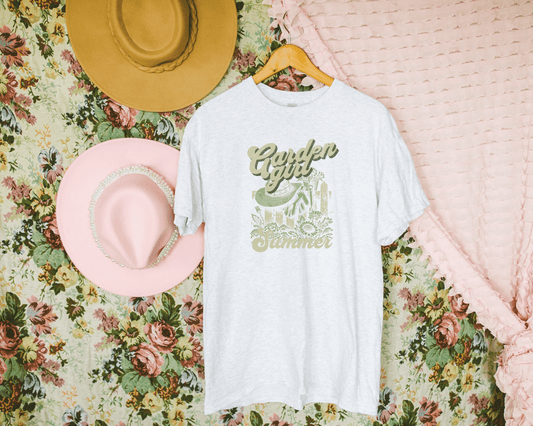 Garden Girl Summer Graphic Tee