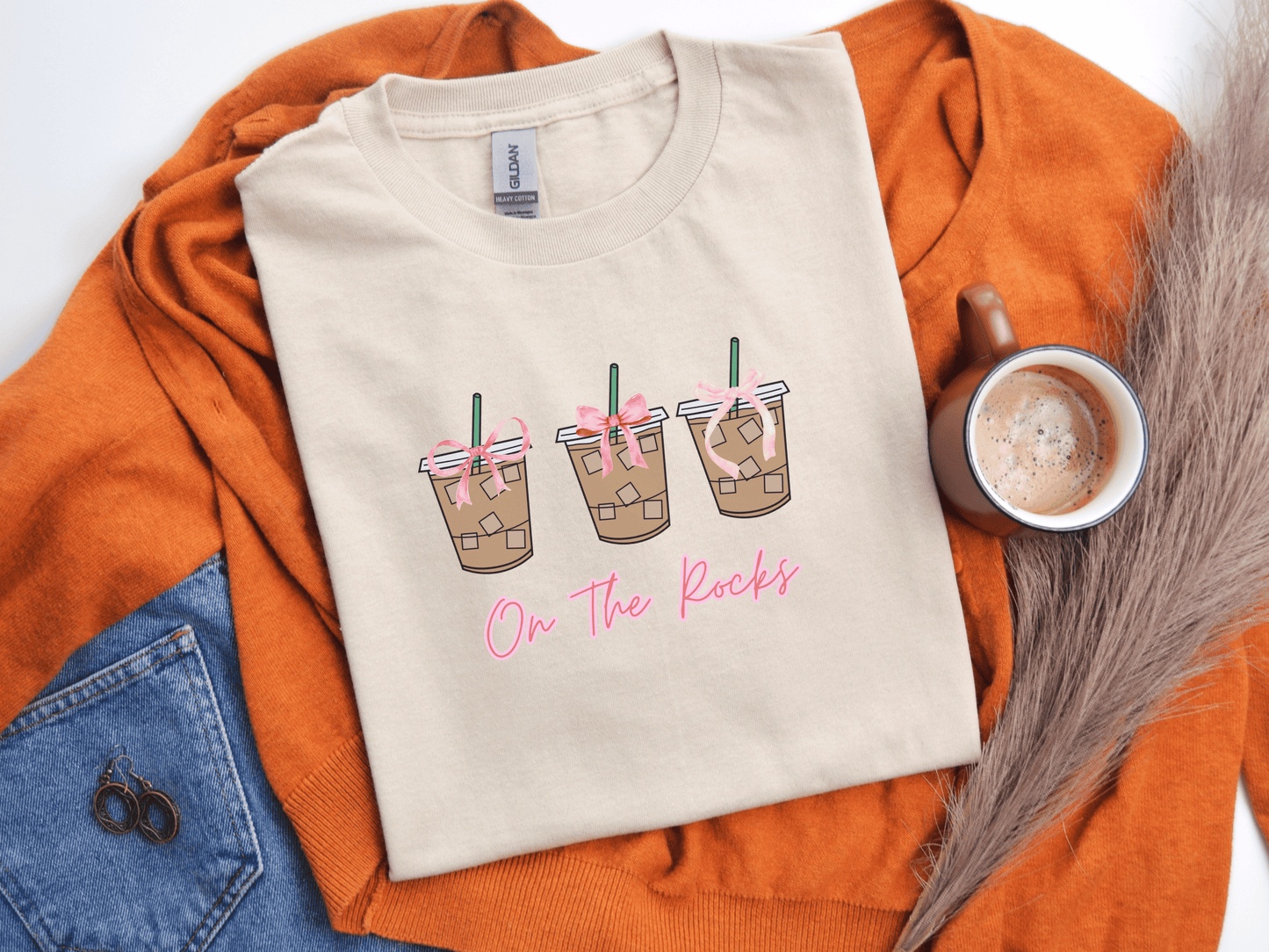 On The Rocks Bows Graphic Tee