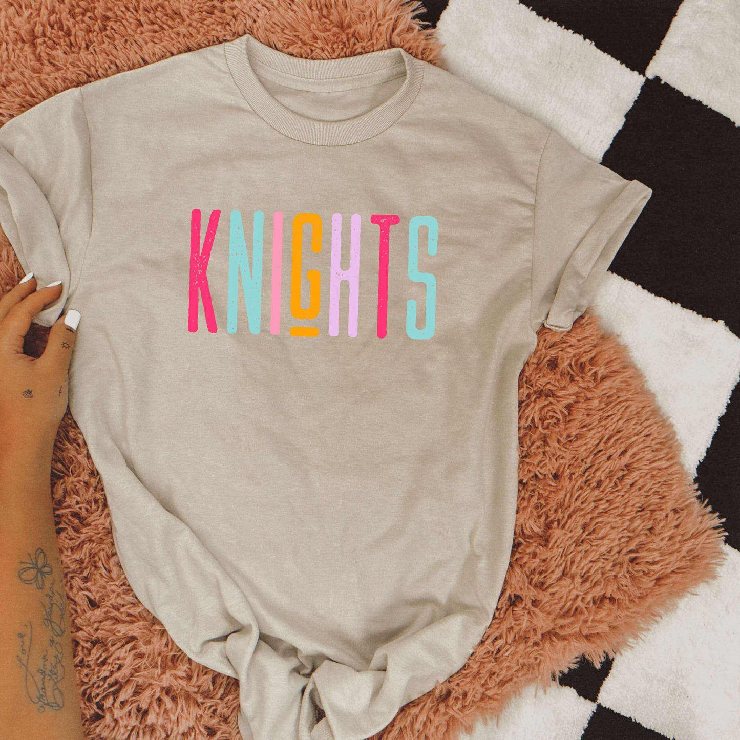 Retro Knights Graphic Tee