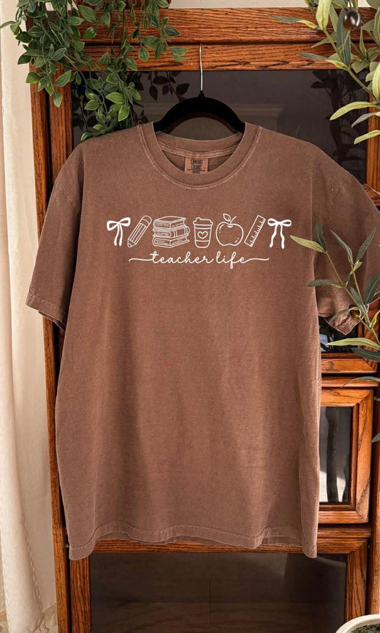 Teacher Life Graphic Tee