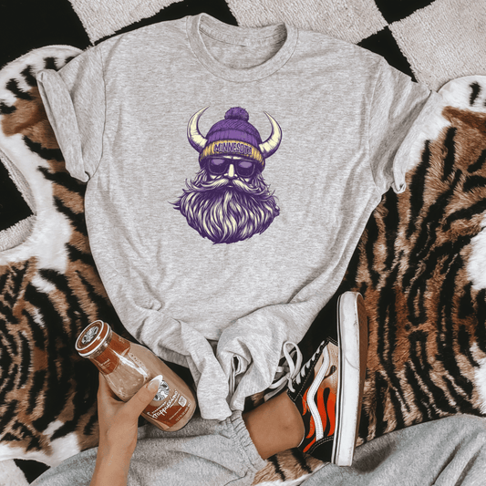 Vintage Vikings Football Graphic Tee