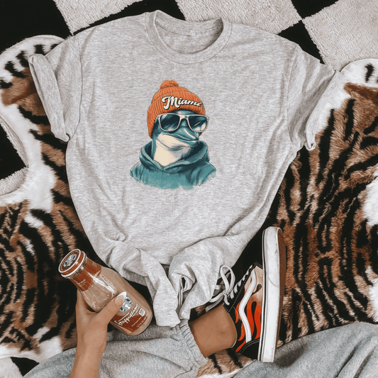 Vintage Dolphins Football Graphic Tee