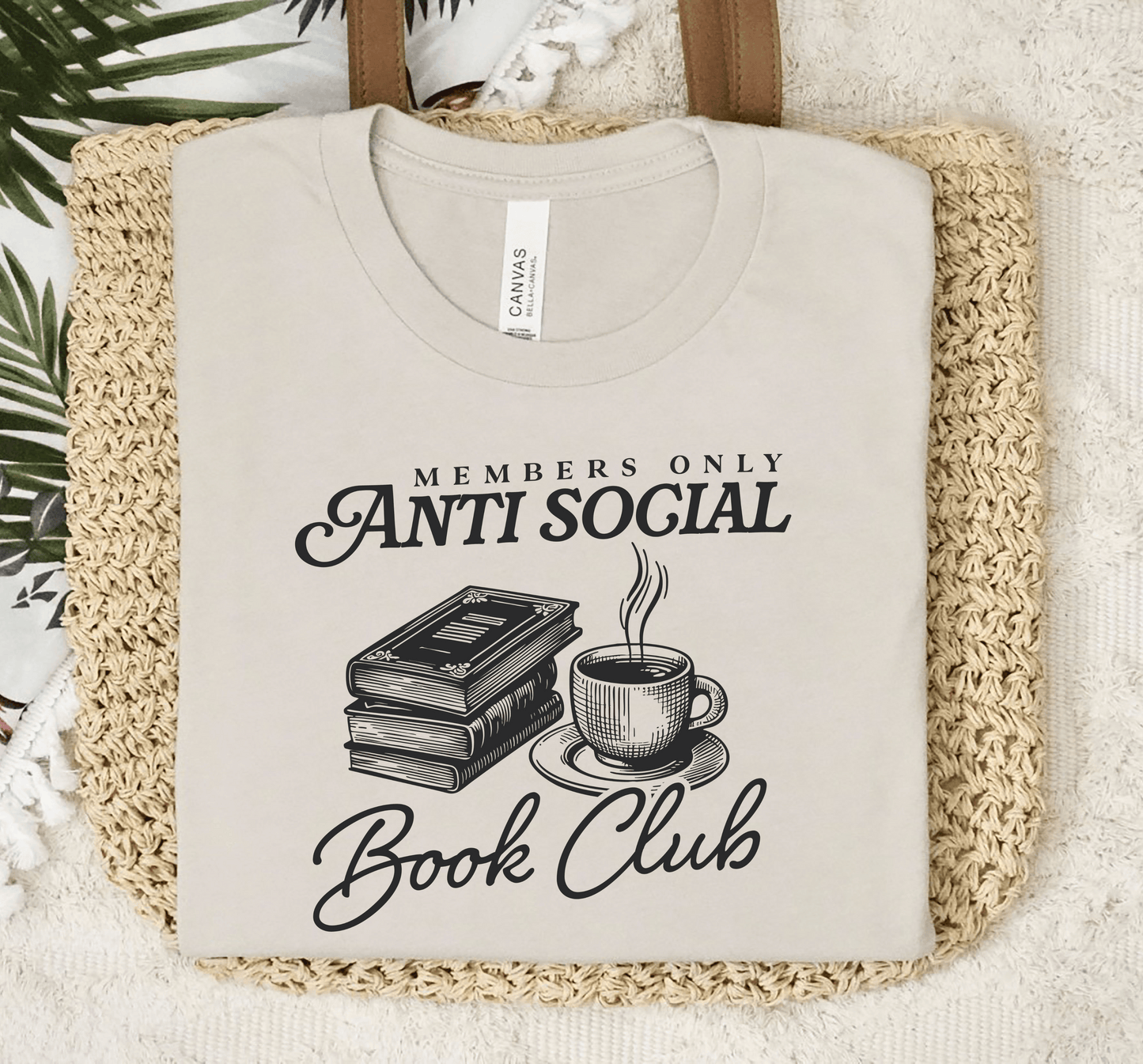 Anti Social Book Club Graphic tee
