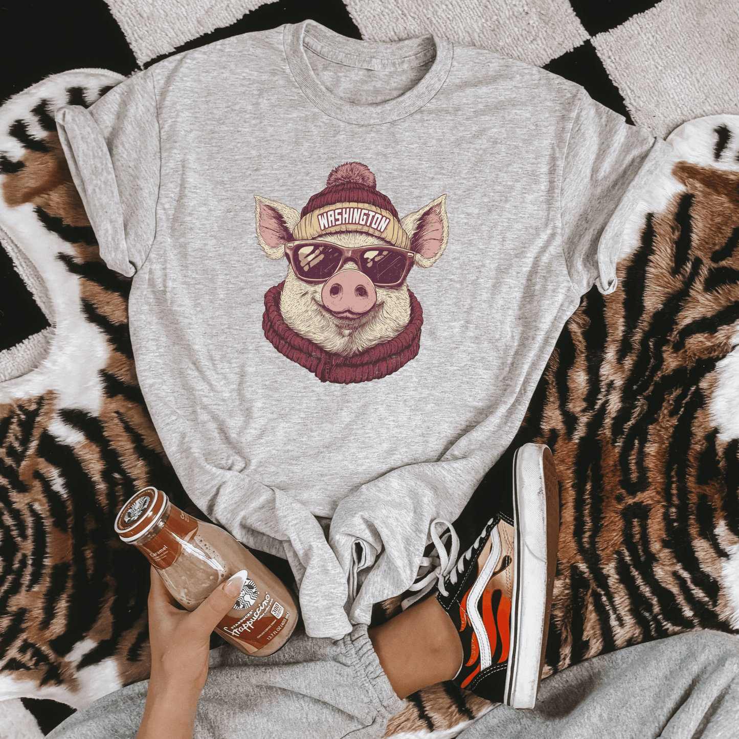 Vintage Washington Football Graphic Tee