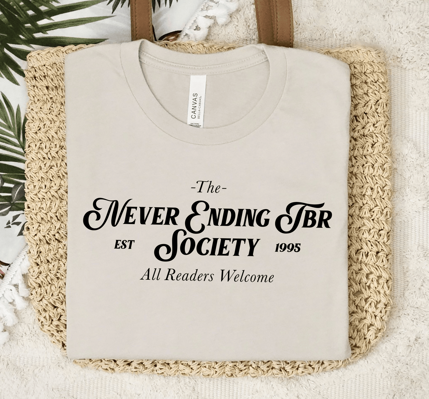 The Never Ending TBR Graphic tee