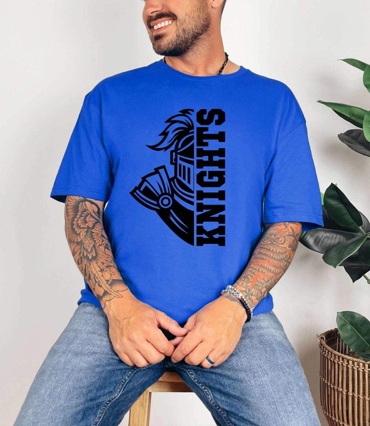 Knights Helmet Graphic Tee