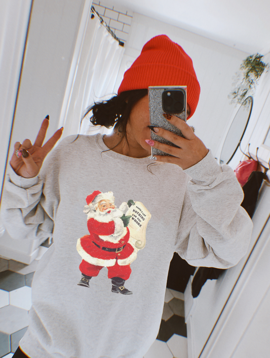 Sant'a List Graphic Sweatshirt