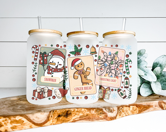 Holiday Cards Frosted Can