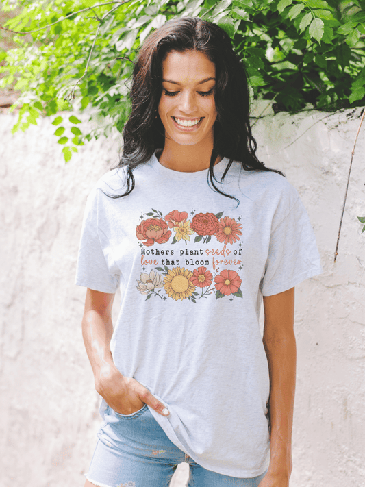Mothers Plant Seeds Of Love Graphic Tee