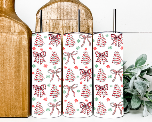 Candy Cane Trees Tumbler