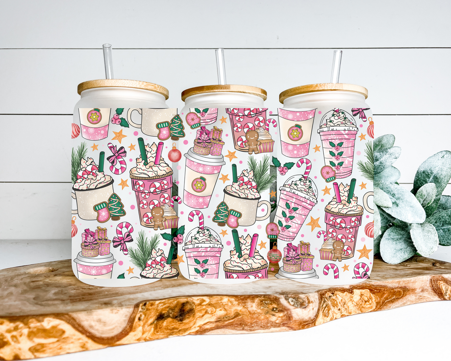 Peppermint Latte Parade Frosted Can