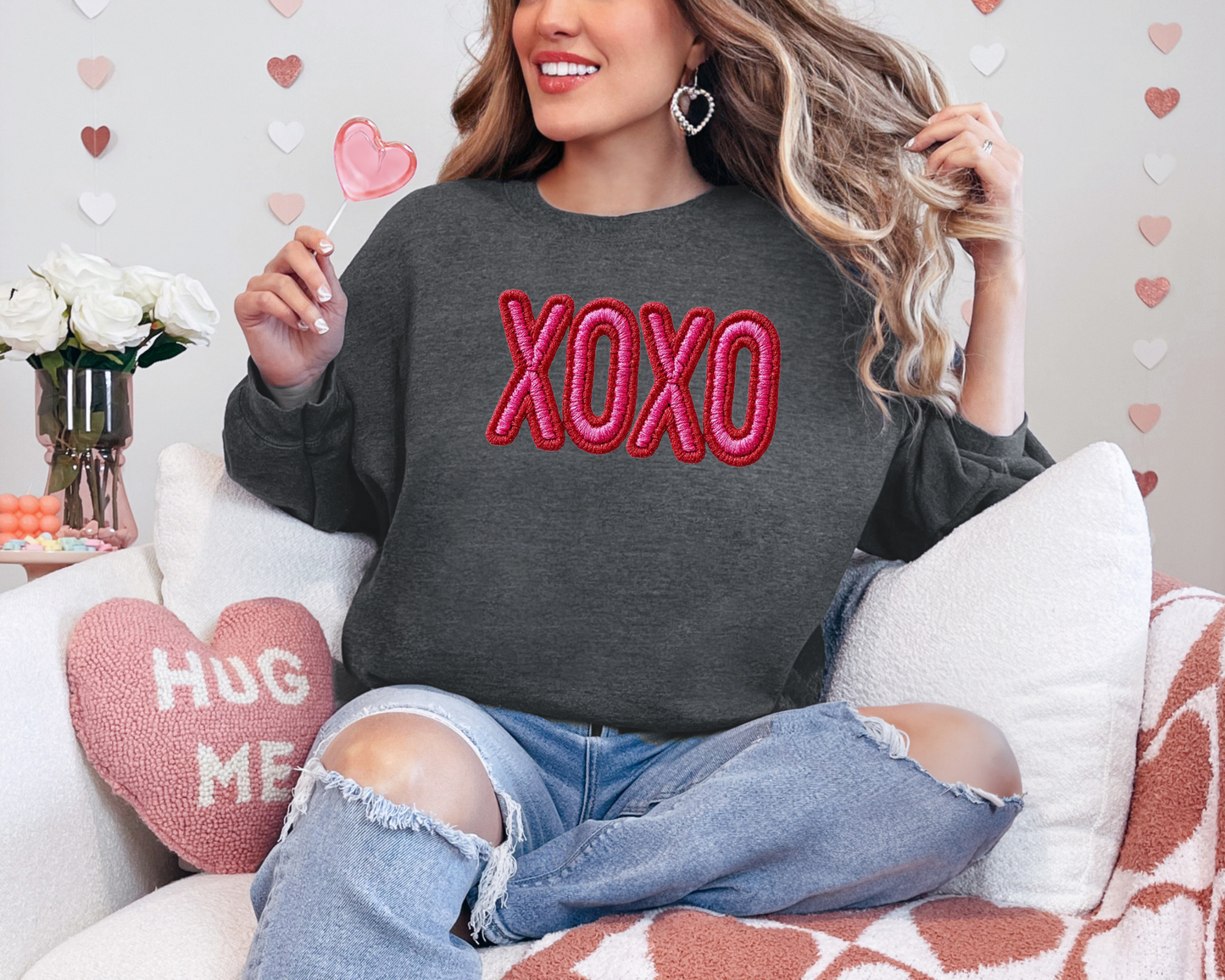 XOXO Graphic Sweatshirt