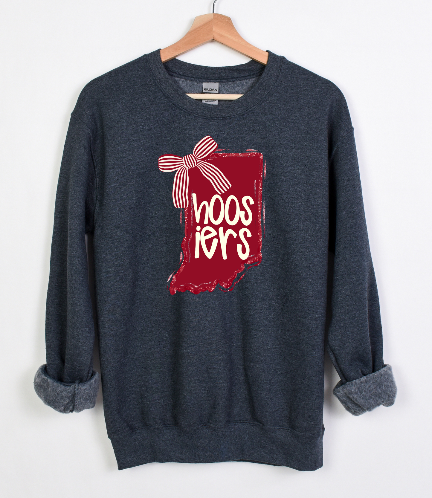 Hoosiers Bow Graphic Sweatshirt