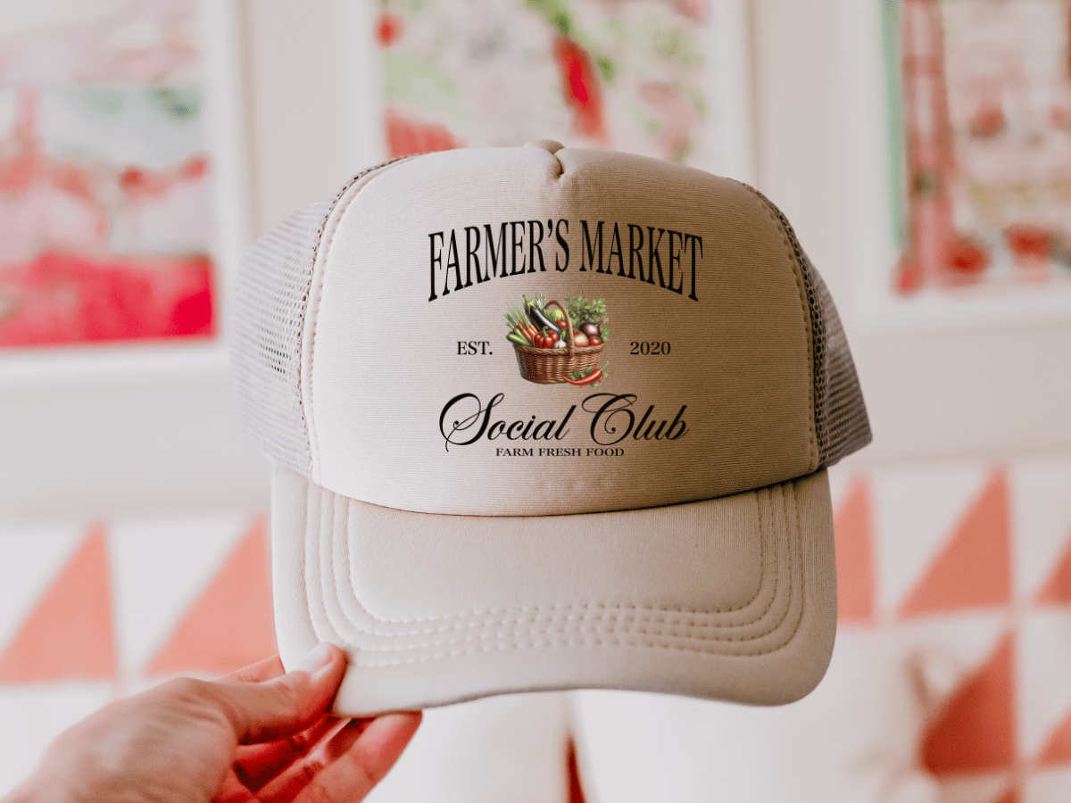 Farmer's Market Social Club Trucker Hat