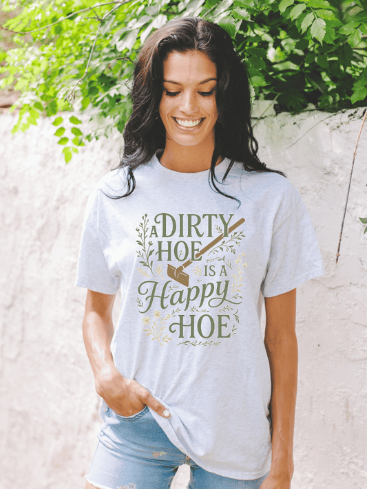 Dirty Hoe, Happy Hoe Graphic Tee
