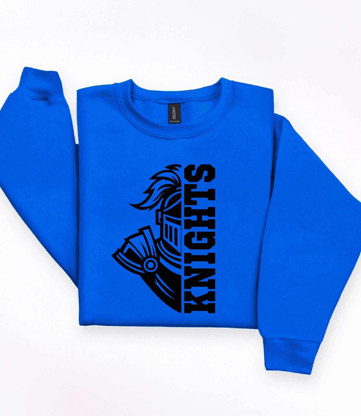Knights Helmet Graphic Sweatshirt