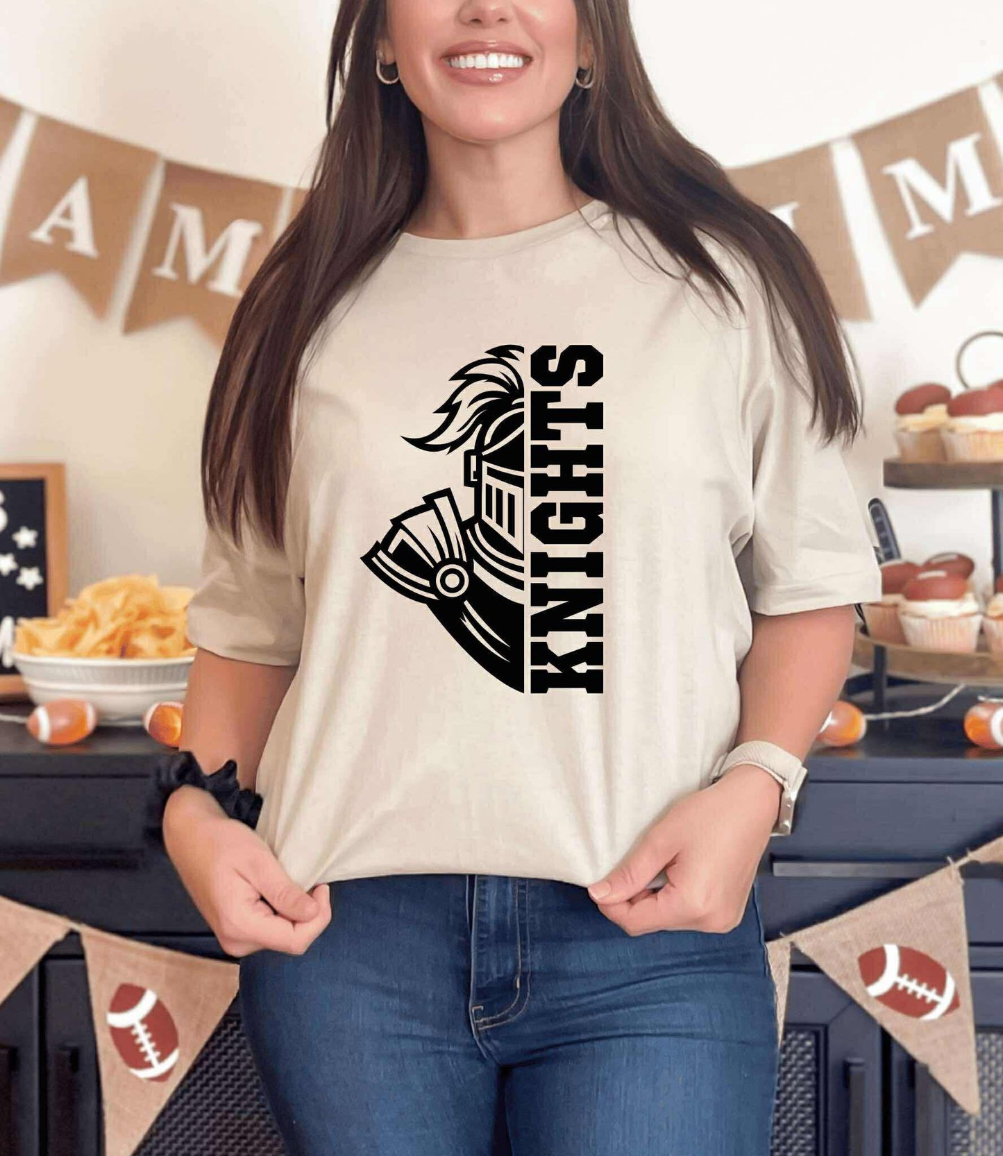 Knights Helmet Graphic Tee