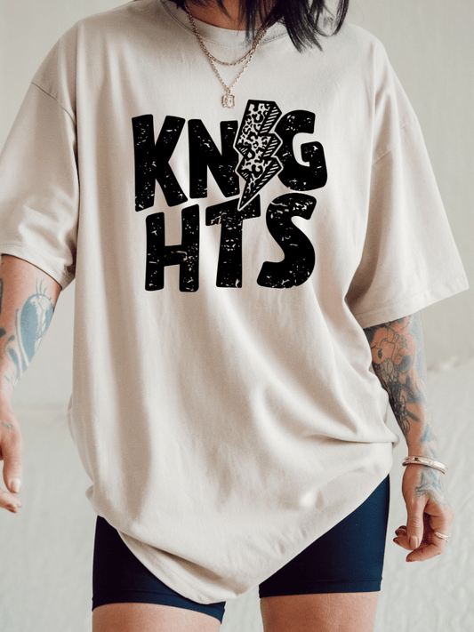 Knights Checkered Bolt Graphic Tee