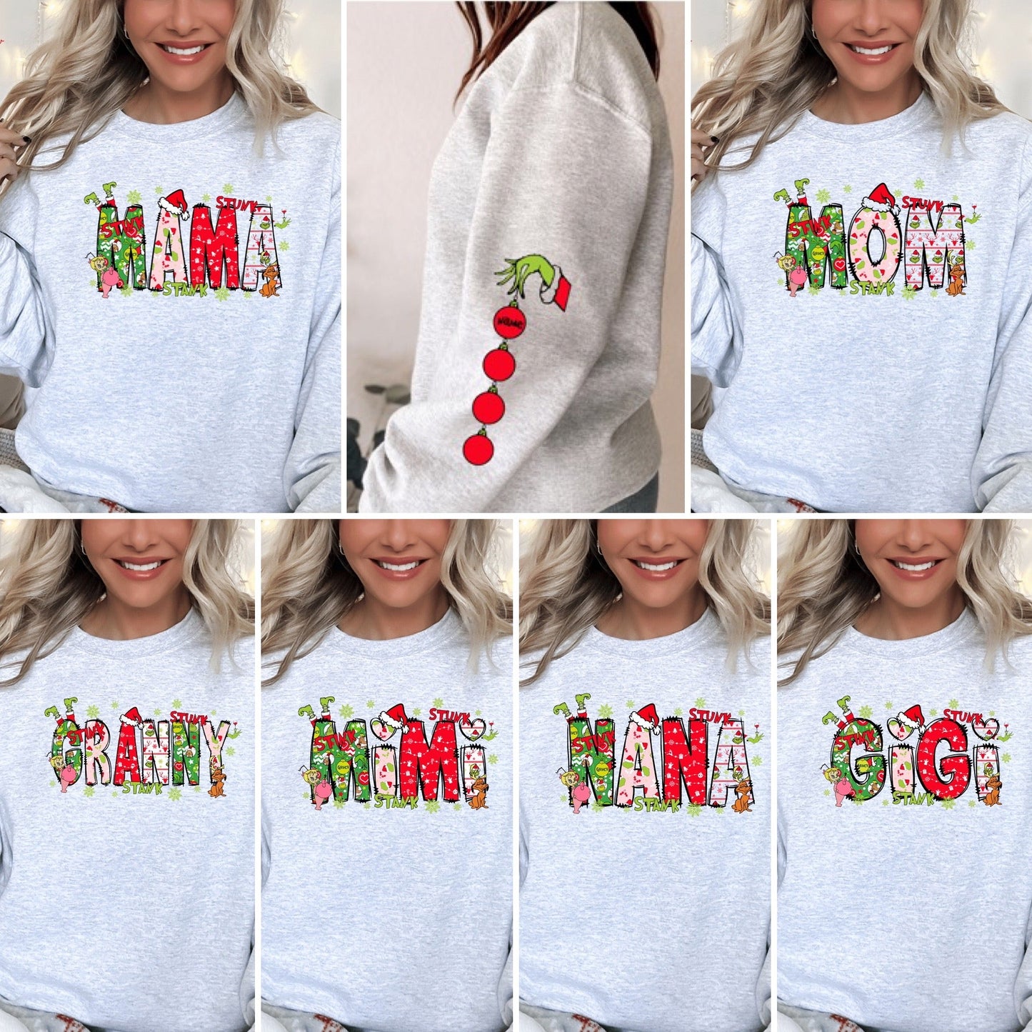 CUSTOMIZABLE: Stink Stank Stunk Graphic Sweatshirt