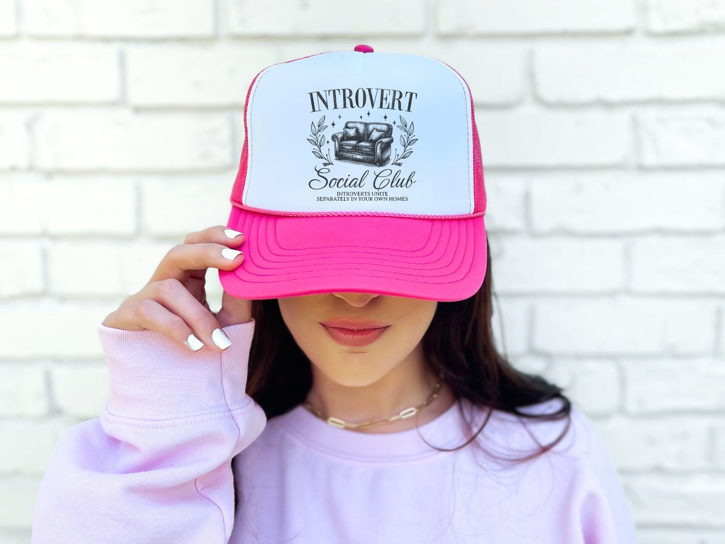 Introvert Social Club - trucker hat