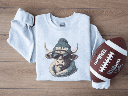 Vintage Dallas Football Graphic Crew